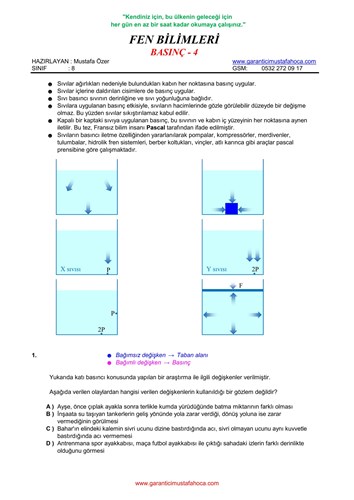 Basınç - 4