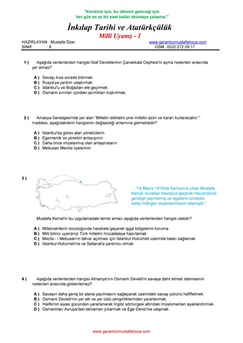 Milli Uyanış - 1