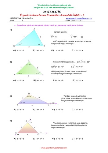 Üçgenler - 6